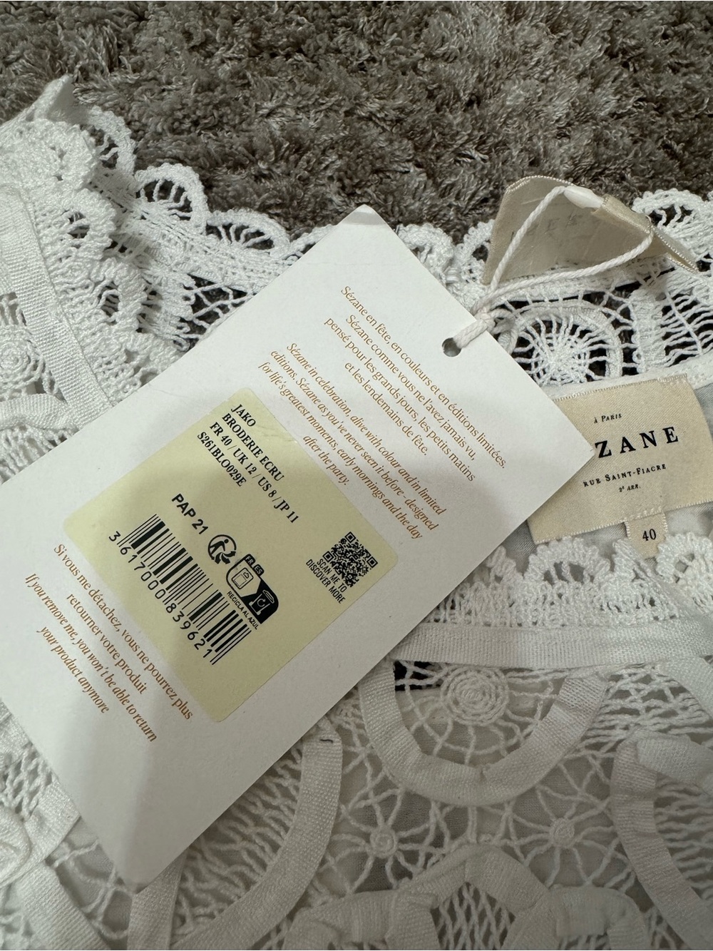 Sezane JAKO BLOUSE - Picture 2 of 4